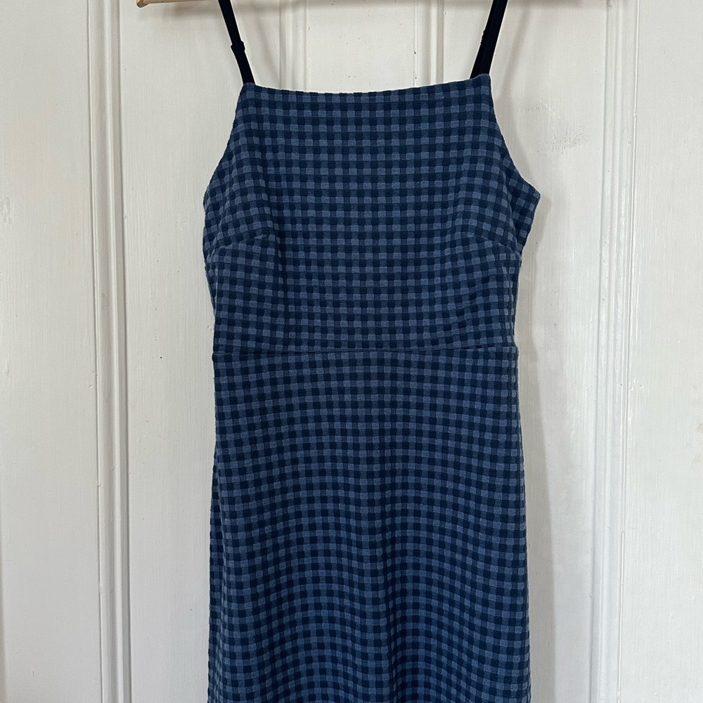Urban Outfitters Blue Spaghetti Strap Mini Dress